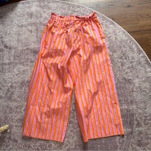 AVN Women’s 46 Orange Pink Striped Pants